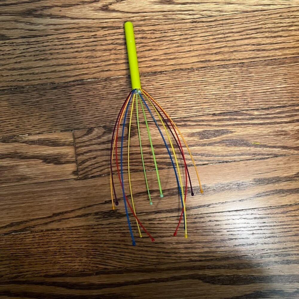 ⭐️ Rainbow Head Massager